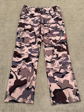 Men's 32x32 Tan & Brown Camo Hunting Pants
